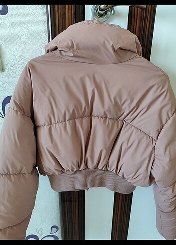 m Beden Şişme crop zara mont