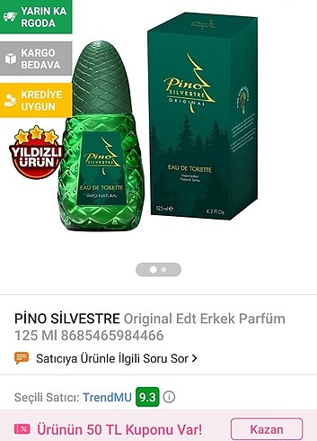 Pino silvestre parfüm 
