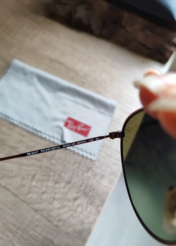 Rayban kadın rose çerçeveli güneş gözlüğü - Görsel 5