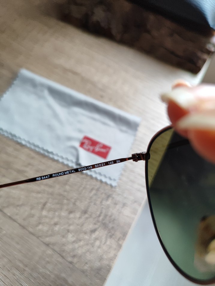 Rayban kadın rose çerçeveli güneş gözlüğü - Görsel 5