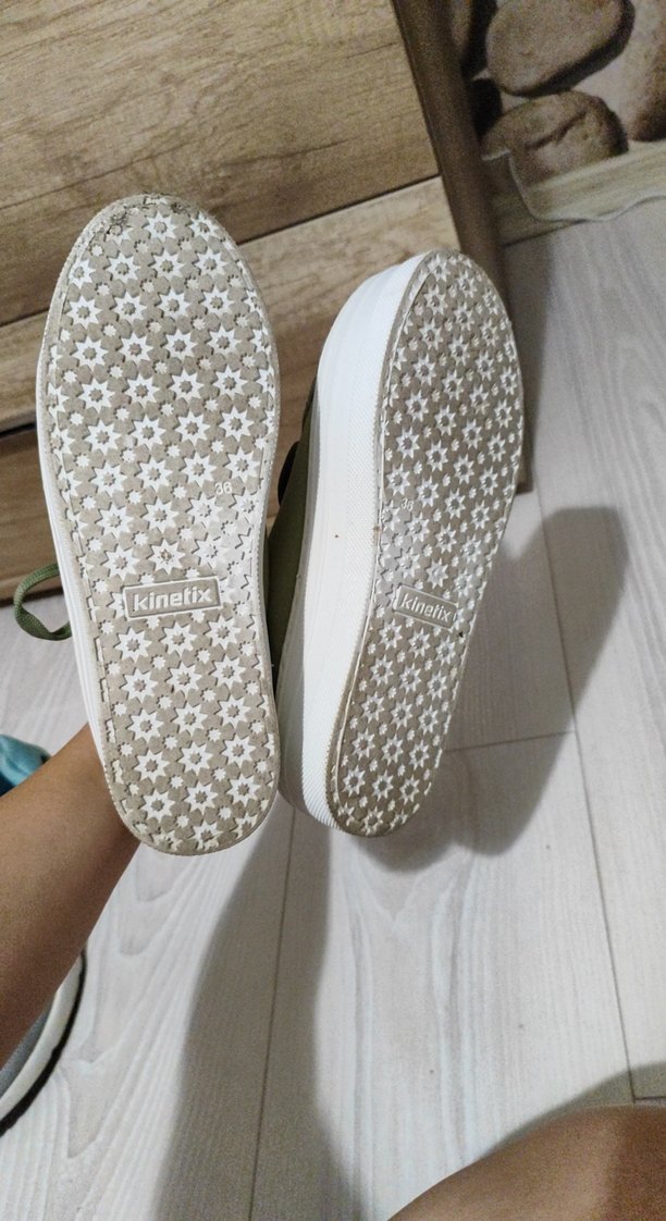 Pastel Yeşil Kadın Platform Topuklu sneaker - Görsel 5