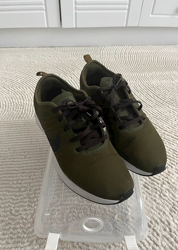 40,5 Beden Unisex Haki Spor Ayakkabı Velcro Detaylı