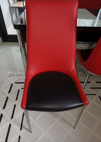 Beden Çağdaş Siyah Beyaz Puantiyeli Cam Masa mutfak masa takımı