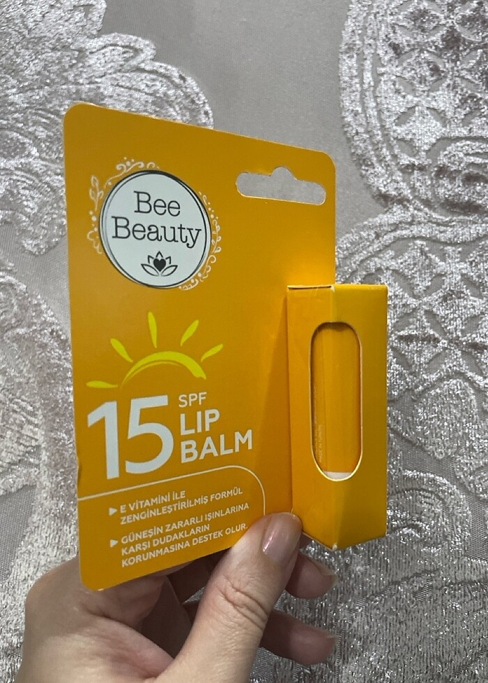 Bee beauty 15 spf lip balm - Görsel 3