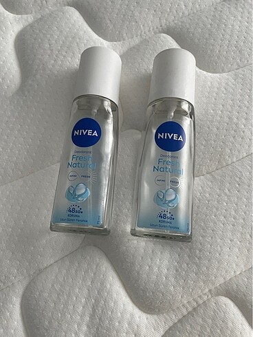 Nivea Boş Nivea parfüm şişesi