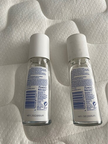Beden Renk Boş Nivea parfüm şişesi