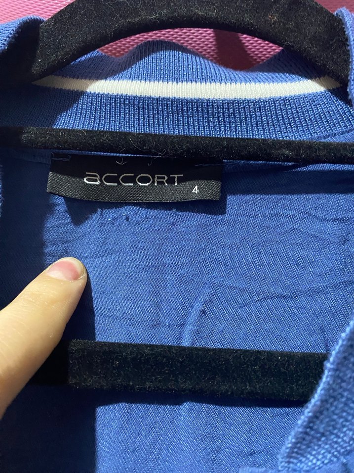 Düğmeli Uzun Kollu Mavi Kadın Gömlek - Görsel 3