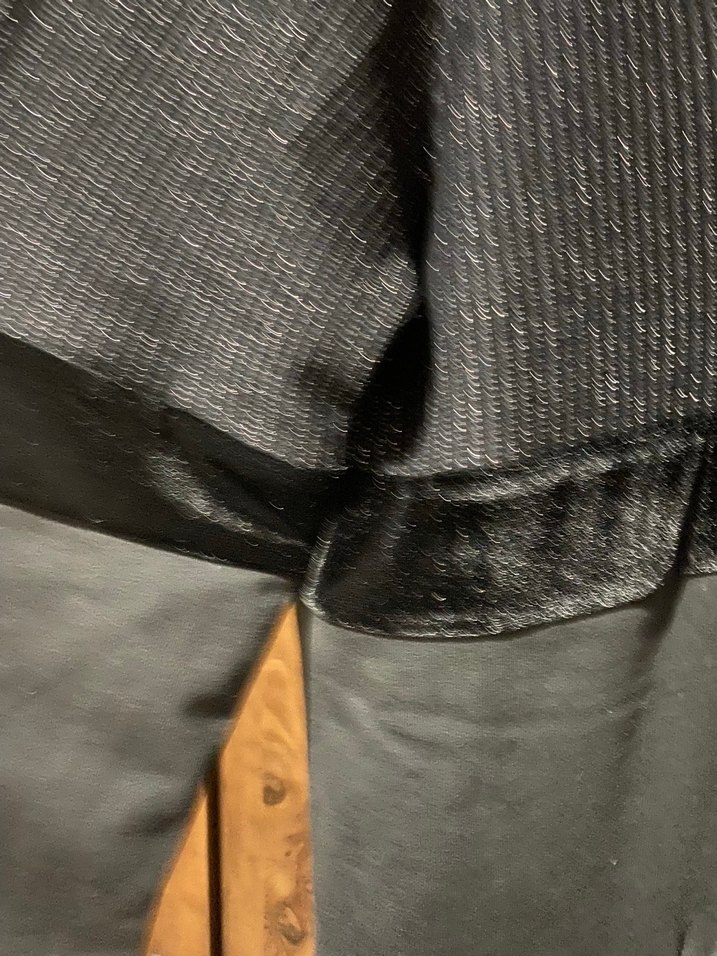 Siyah Uzun gömlek - Görsel 2