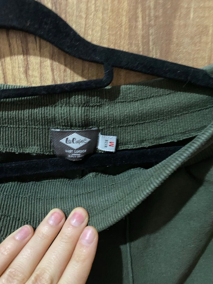 Kadın Haki Renk Rahat Kesim Eşofman Altı - Görsel 4