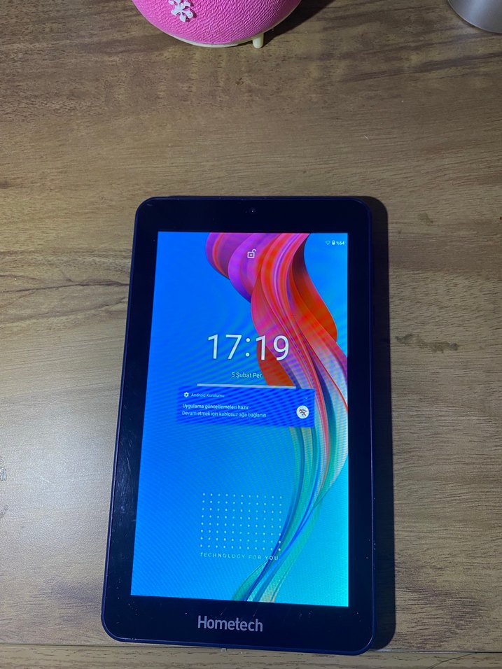 Mavi Hometech Tablet - Görsel 3