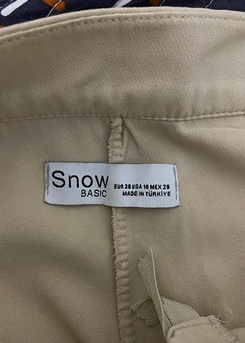 Bej Kadın Mini Pilili Etek - Görsel 4