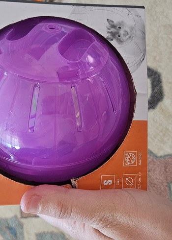 Kemirgen aktivite topu plastik