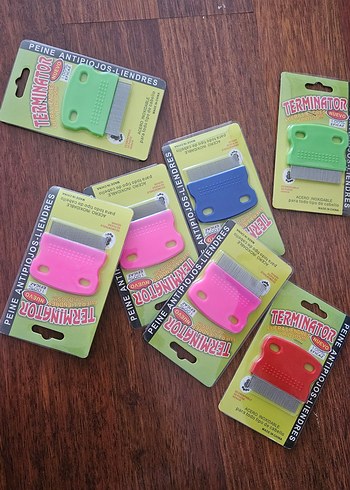 Yeşil Paslanmaz Çelik Pire Tarağı - Görsel 3