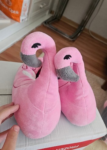 Fermuarlı Pembe Kız Çocuk Sıcak Terlik