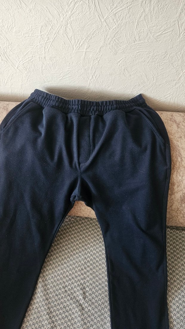 erkek Lacivert Normal Kesim eşofman altı - Görsel 3