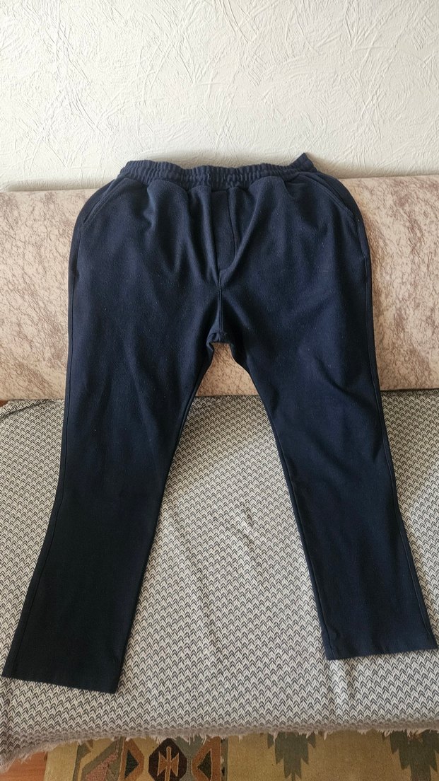 erkek Lacivert Normal Kesim eşofman altı - Görsel 2