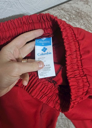 Columbia Kırmızı Rahat Outdoor Eşofman Altı - Görsel 4