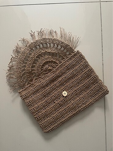 Tasarımcı Yazlık Clutch Çanta
