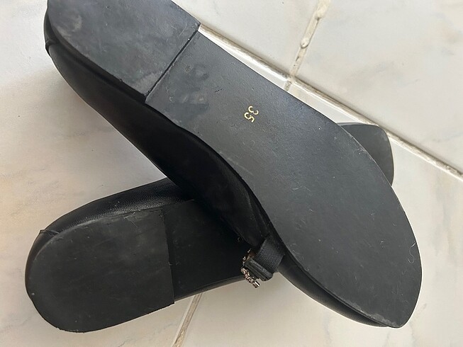35 Beden siyah Renk Babet