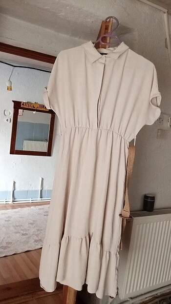 xl Beden ten rengi Renk Elbise