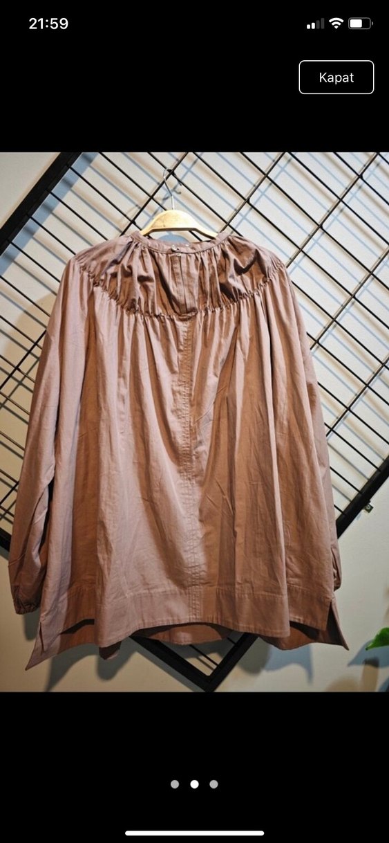 Manuka gülkurusu bağlamalı tunik - Görsel 2