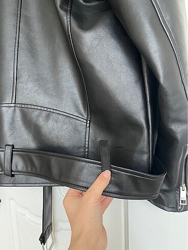 m Beden Loft Oversize Deri Ceket