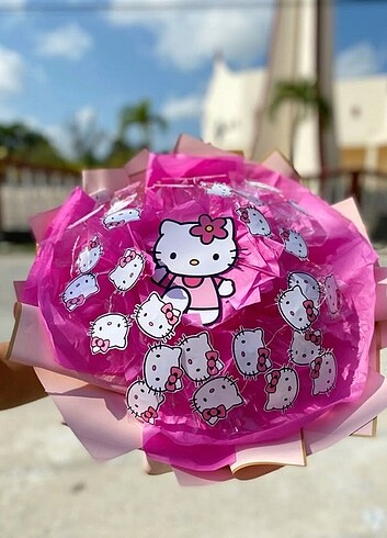 Hello kitty buket????