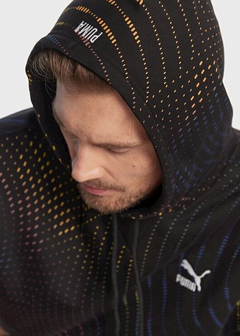 xl Beden orjinal Puma Hoodie kapüşonlu XL