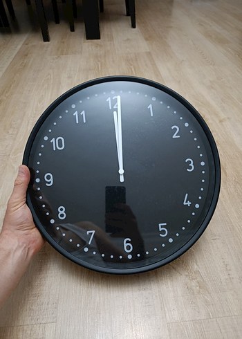 Beden Sifir gibi Ikea Bondis duvar saati