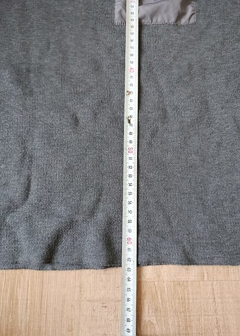 m Beden gri Renk Network Gri Uzun Kollu Erkek Sweatshirt