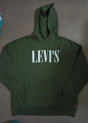 Sıfır orjinal Levi's sweatshirt L beden