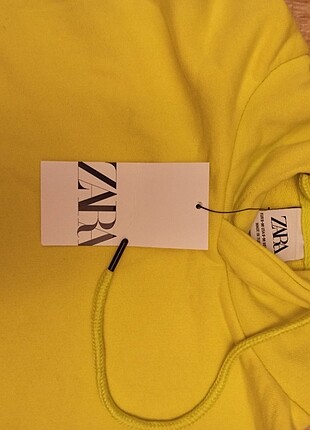 Zara Sıfır orjinal Zara sweatshirt outlet