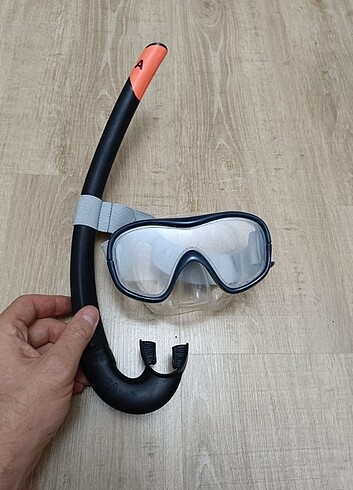Decathlon subea gözlük ve şnorkel set 