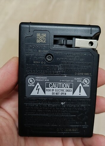  Beden Sony battery charger BC-CSGC dijital fotoğraf Makinesi şarj ciha