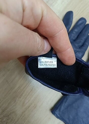  Beden Gerçek deri sıfır eldiven XXL 