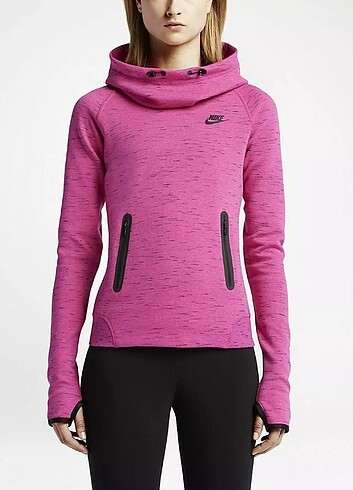 Nike Orjinal Nike tech Fleece Hoodie pink