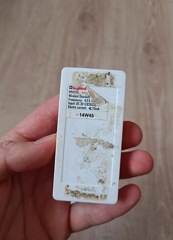 Bosch Legrand kablosuz kapı zili