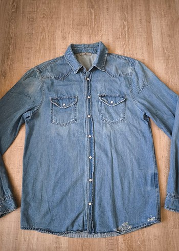 LTB Sifir Gibi Orjinal Ltb Jean Gomlek L