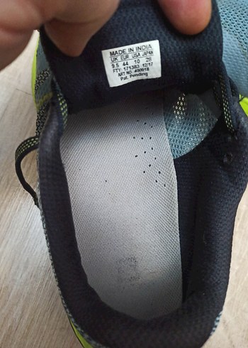 Salomon Gri Mavi Spor Ayakkabı Velcro 44 - Görsel 2