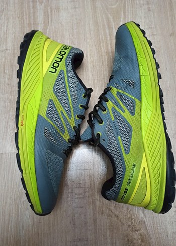 Salomon Gri Mavi Spor Ayakkabı Velcro 44 - Görsel 7
