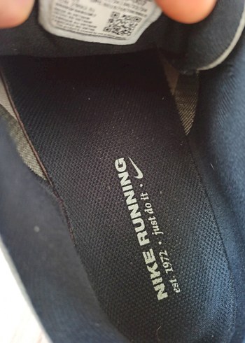 nike Air zoom structure 45Gri Bağcıklı Erkek Koşu Ayakkabısı - Görsel 4