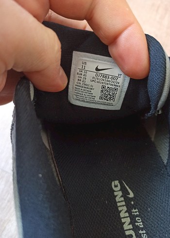 nike Air zoom structure 45Gri Bağcıklı Erkek Koşu Ayakkabısı - Görsel 3