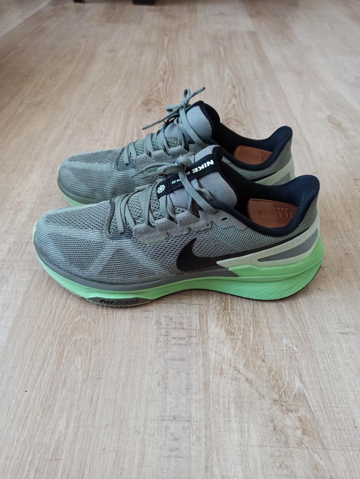 nike Air zoom structure 45Gri Bağcıklı Erkek Koşu Ayakkabısı - Görsel 2