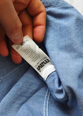 Çok Renkli Pamuklu Uzun Kollu Erkek Gömlek - Görsel 7