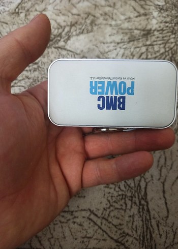 Sıfır Nano Lite cep hoparlörü Beyaz Gri Bluetooth Hoparlör - Görsel 4