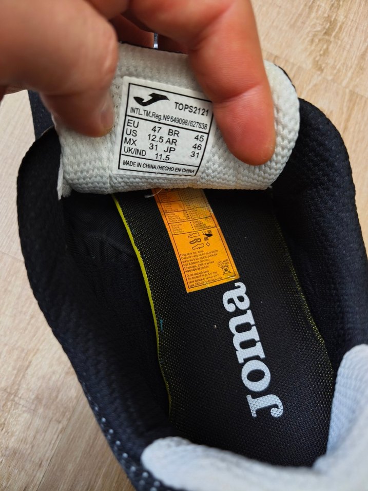 Sıfır Joma Top Flex gerçek deri halı saha  47 - Görsel 5