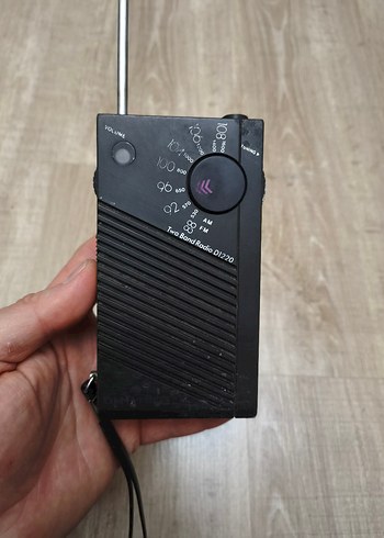 Philips Siyah Taşınabilir Radyo vintage eski - Görsel 3