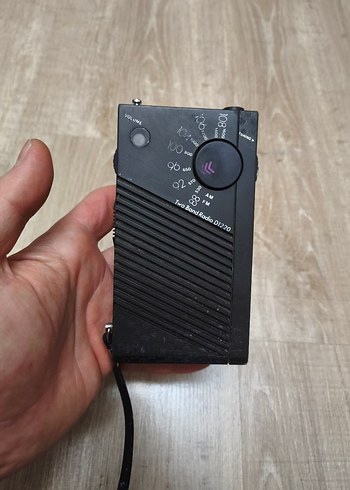 Philips Siyah Taşınabilir Radyo vintage eski - Görsel 8