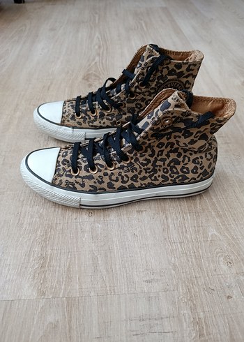 orjinal Converse Allstar Mid Leopar baskılı 38