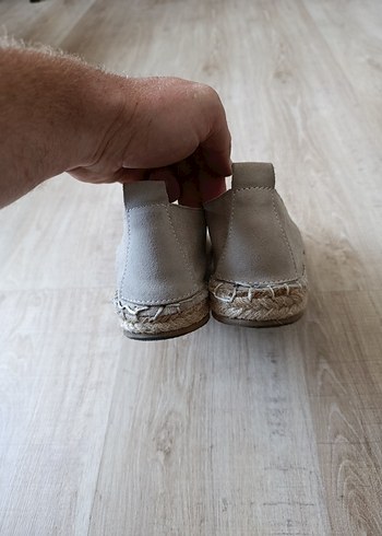 Sıfır gibi orjinal Elle gerçek deri süet loafer 40 - Görsel 5